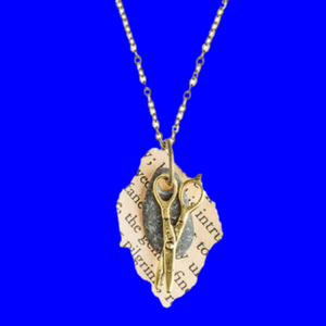 Rock Paper Scissors Necklace